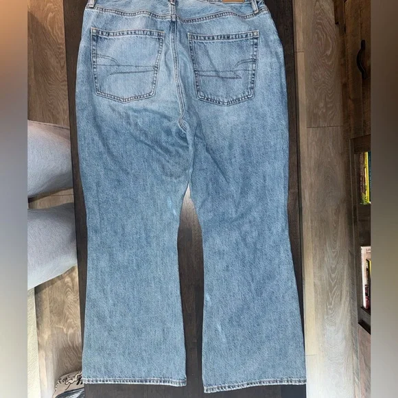 American Eagle Outfitters Light Blue Women Jeans - Picture 4 of 5